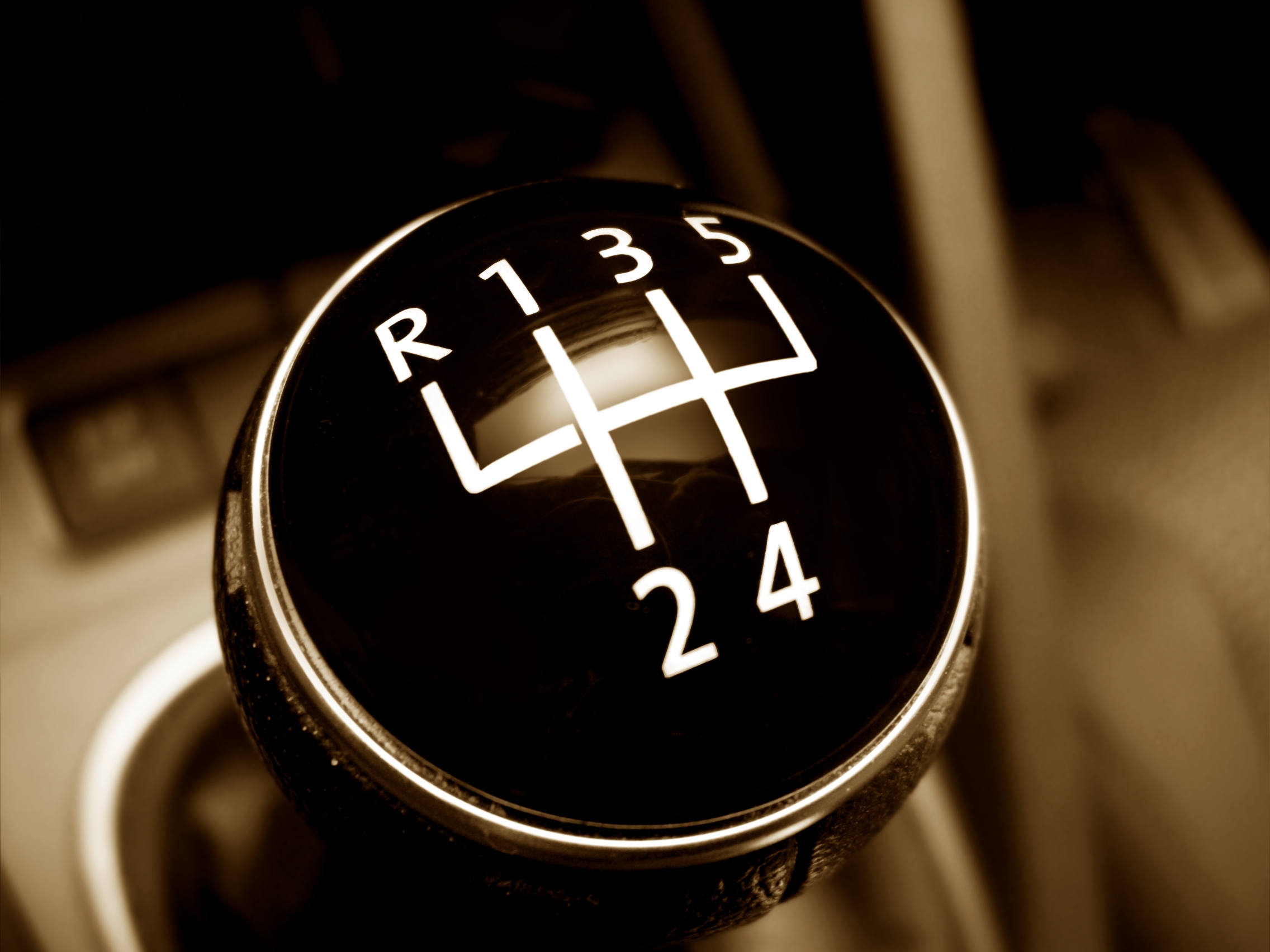Manual gearknob