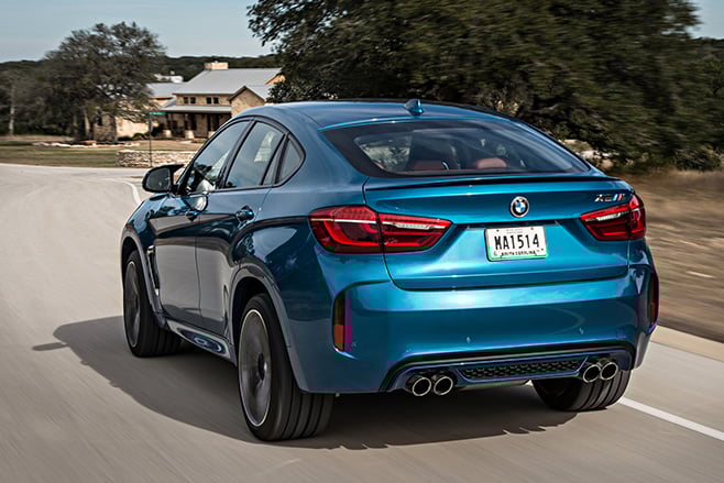BMW X6 M rear