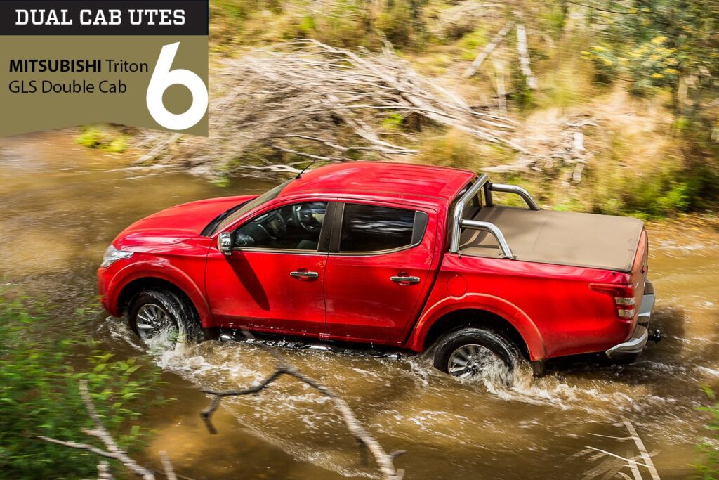 Dual-cab 4x4 ute comparison review Mitsubishi Triton