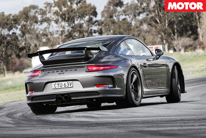 Porsche 911 gt3 rear