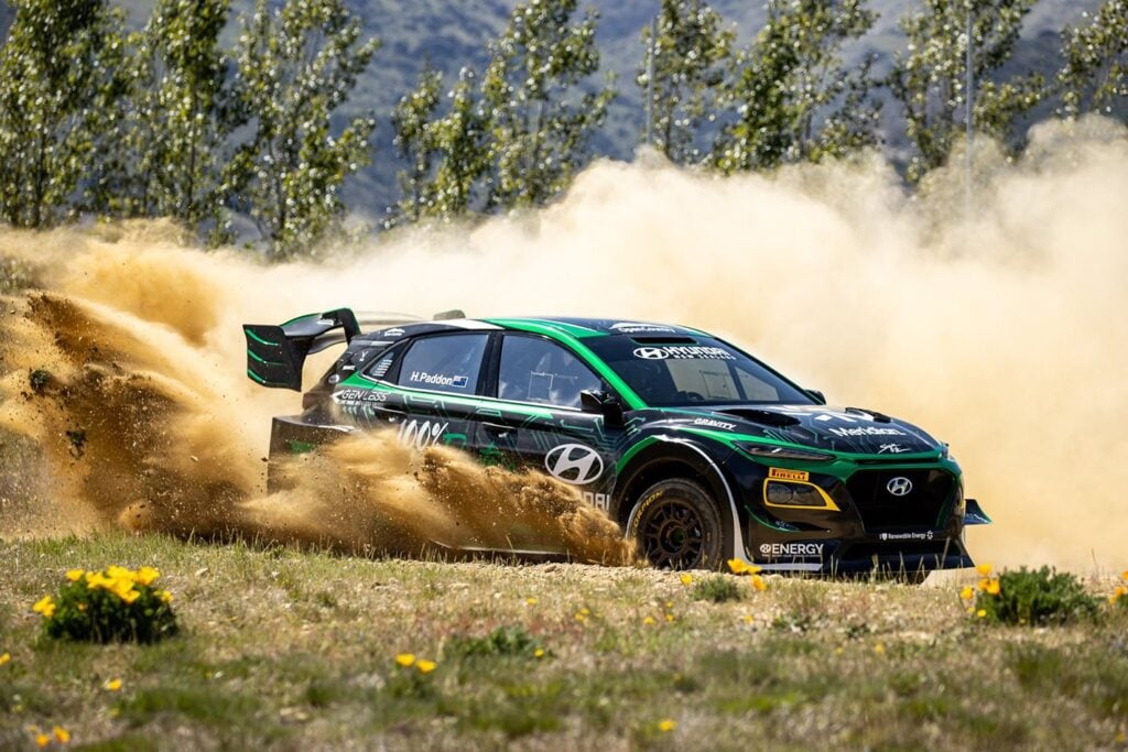 Hayden Paddon electric Hyundai Kona