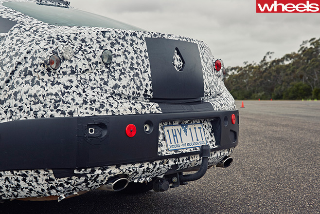 2018-Holden -Commodore -rear -bumper