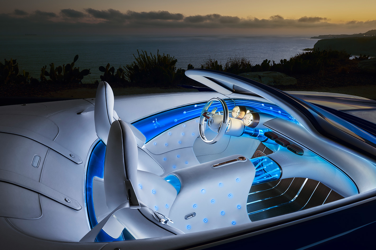 Mercedes Maybach 6 Cabriolet cabin