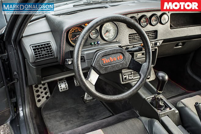 Peugeot 205 T16 interior