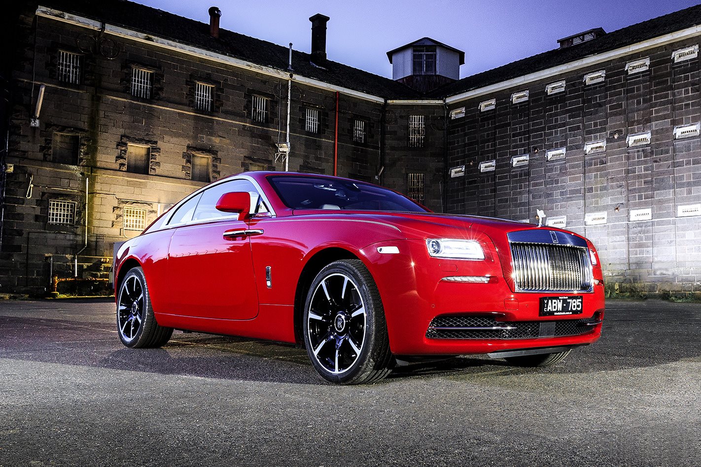 Ghost hunting in the Rolls Wraith