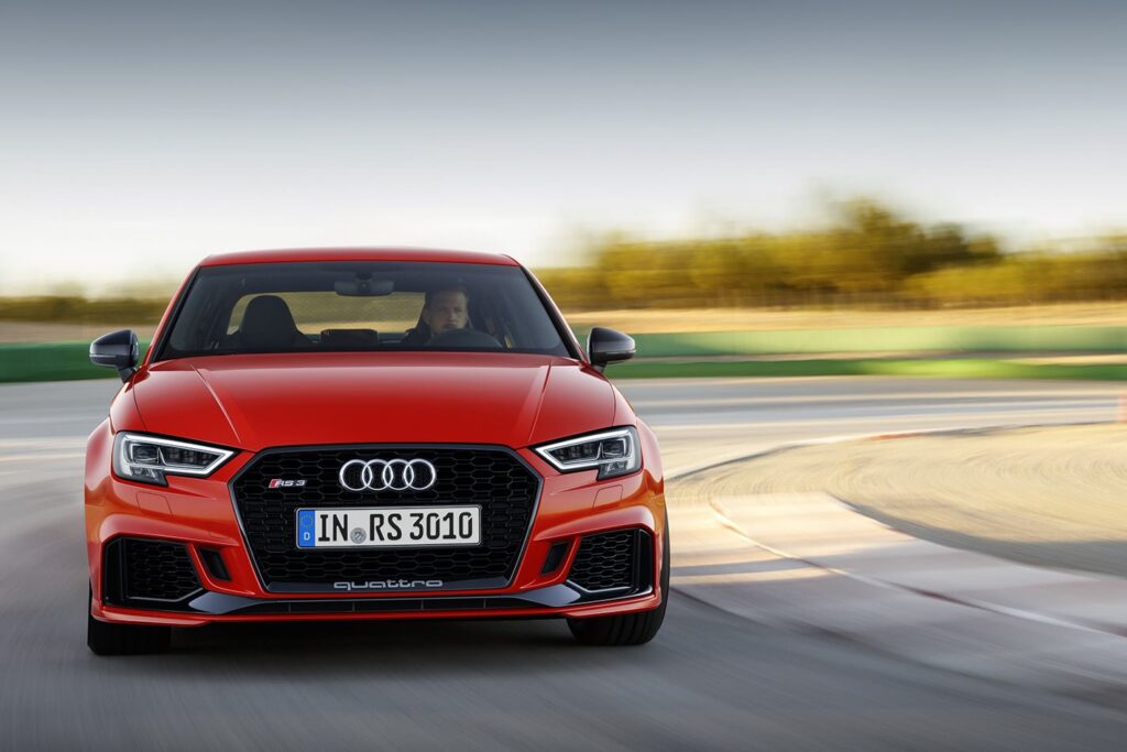 Audi RS3 Sedan at the 2016 Paris Motor Show
