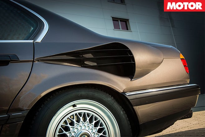 BMW 7 Series V16 side scoops