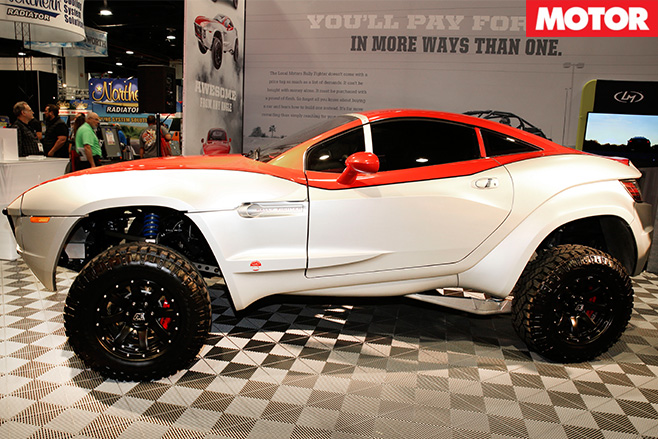 LOCAL MOTORS RALLY FIGHTER V8 RWD