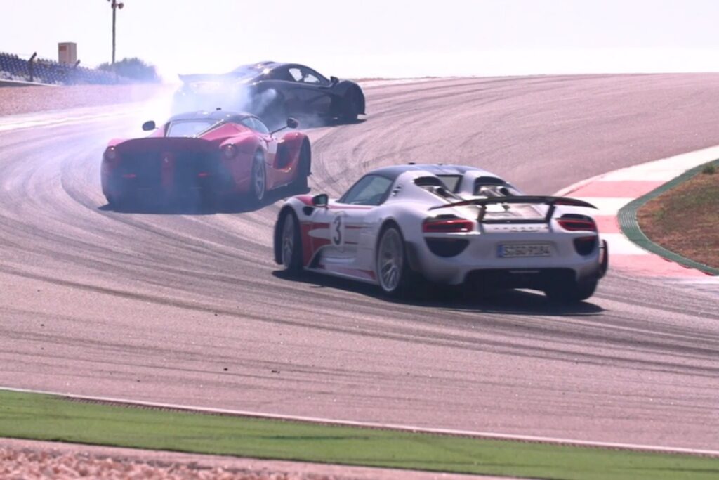 Chris Harris hypercar trio