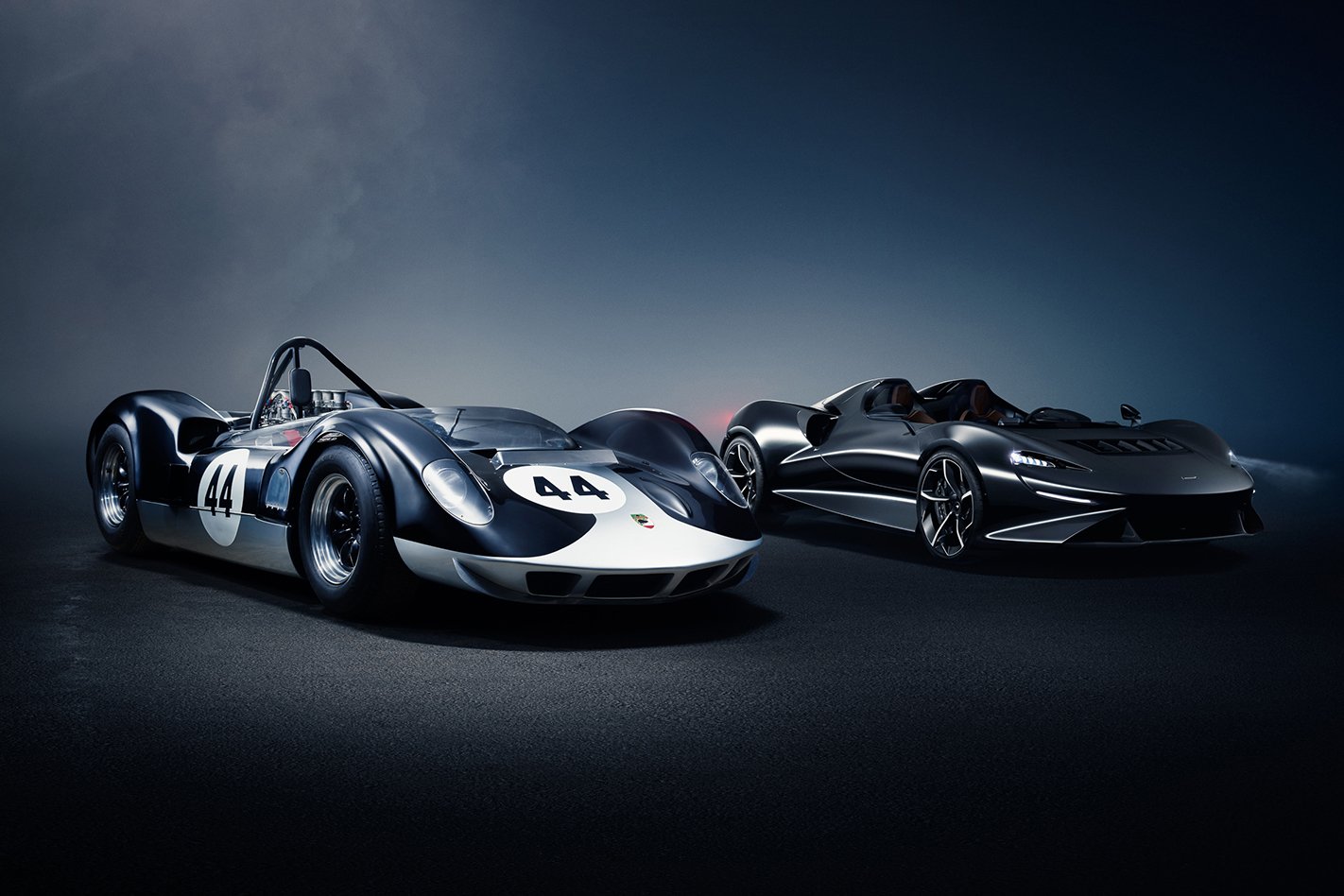 McLaren Elva old and new