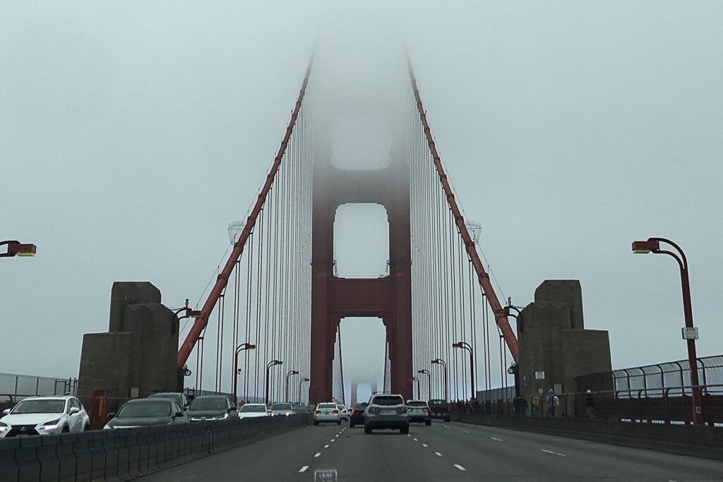 golden gate bridge 2020