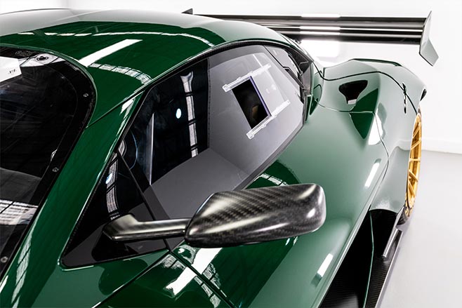Brabham BT62 Competition window