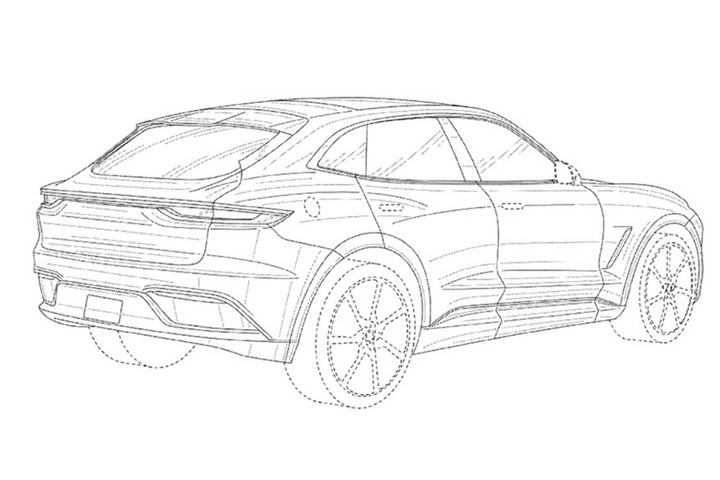 Karma SUV leaked in patent images
