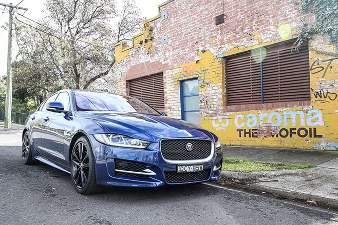 2016 Jaguar XE street
