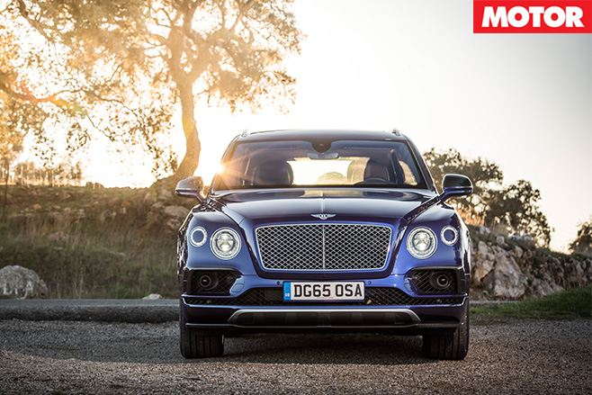 Bentley Bentayga front