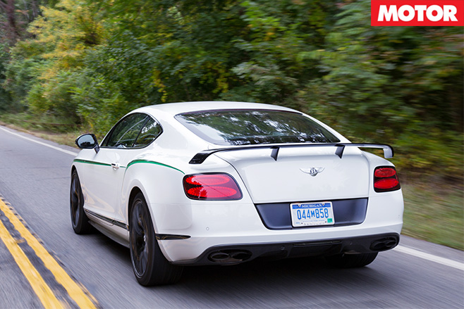 Bentley Continental GT3-R rear