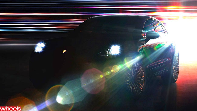 Porsche, Macan, SUV, new, teased, LA motor show, coming, Australia, Wheels, Review