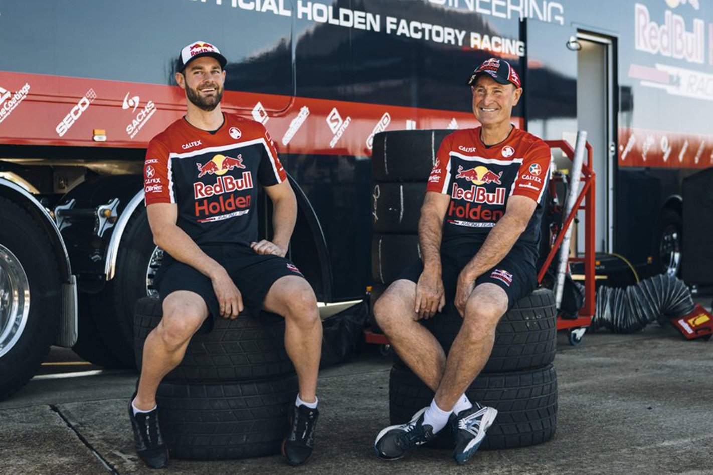 Robert and Shane Van Gisbergen