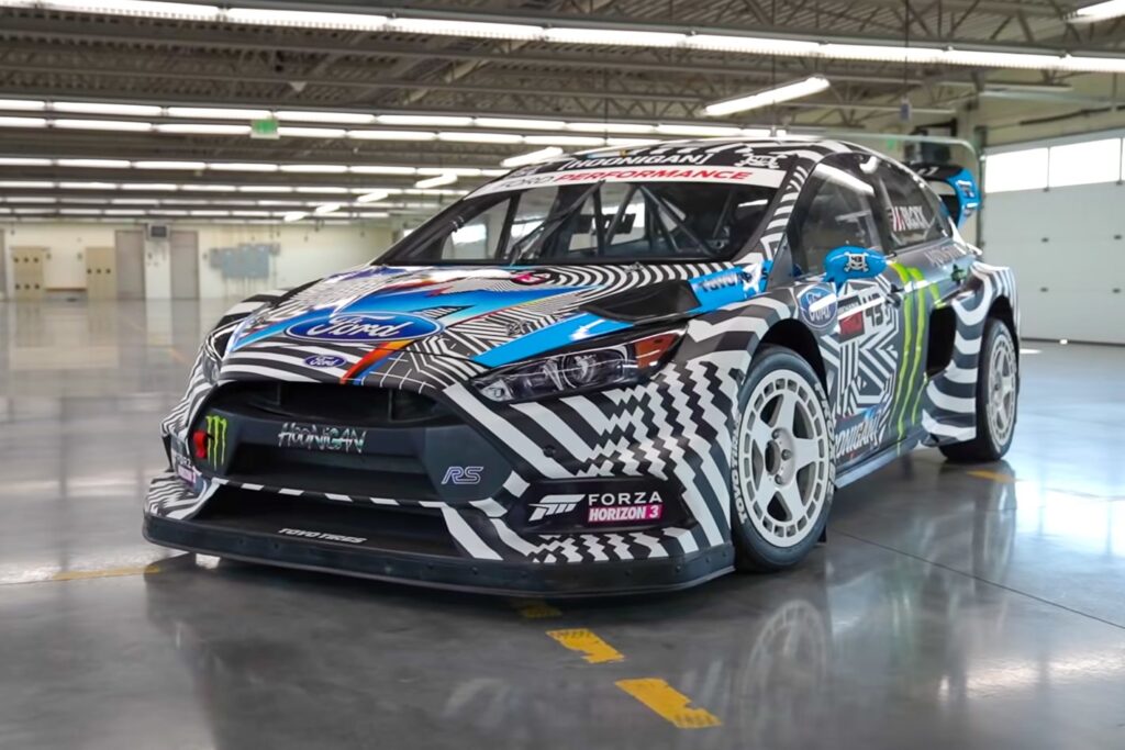 ken block ford focus rs rx