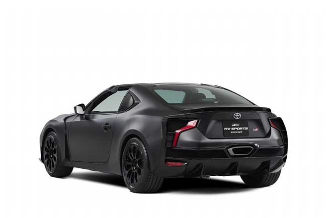 Toyota GR HV concept rear