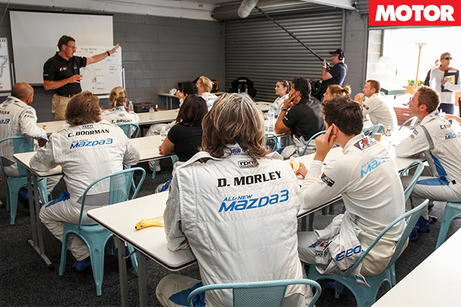 Mazda celebrity race 4