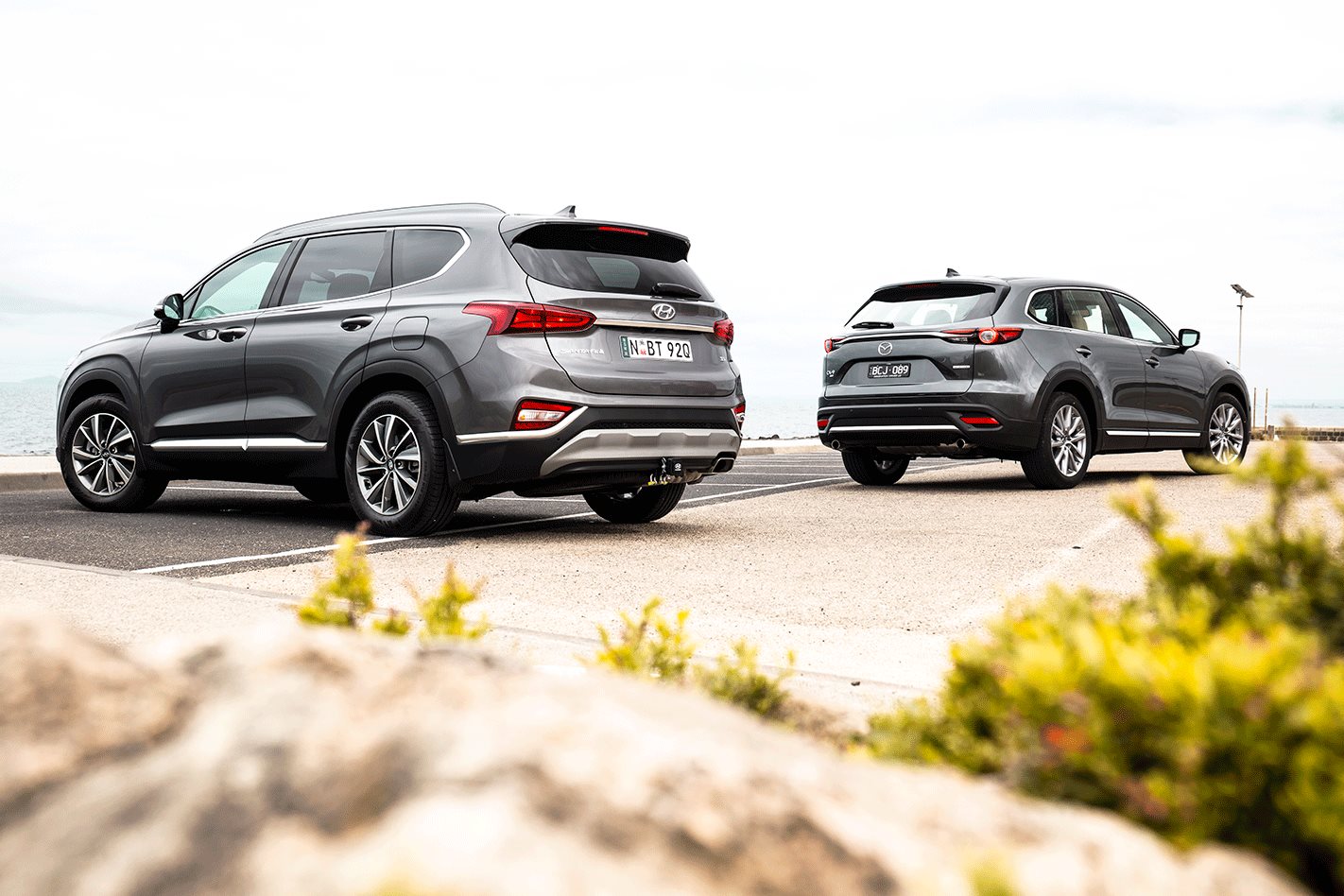 Hyundai Santa Fe and Mazda CX-9