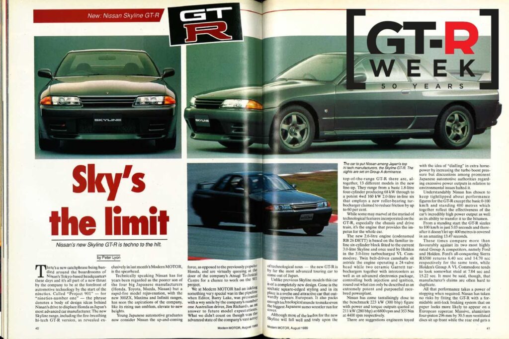Modern MOTOR first look 1989 Nissan R32 Skyline GT-R