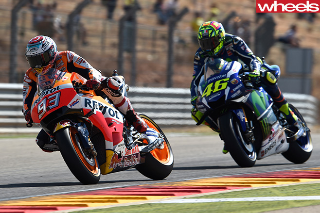 Marc -Marquez -competing