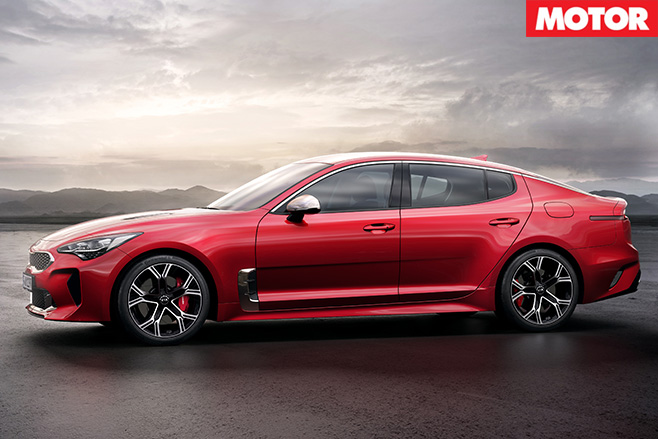 Kia Stinger side