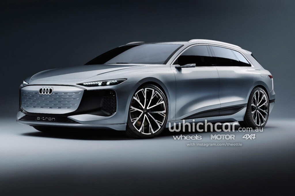 Audi A6 E-Tron Avant by Theo Throttle (Instagram @theottle)