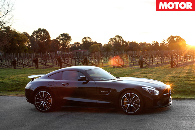 Mercedes-AMG GT S side