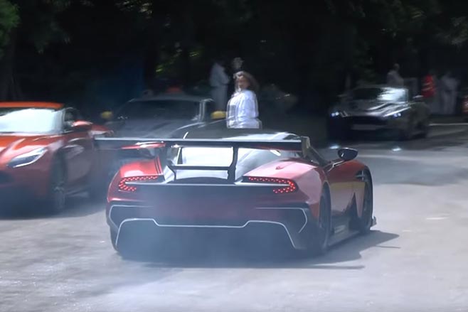 Goodwood skids Vulcan