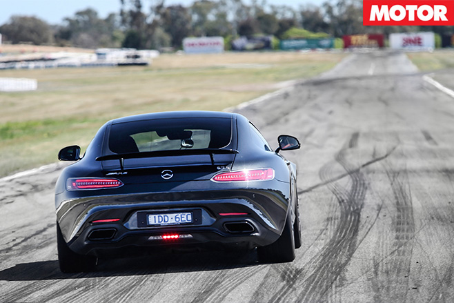 Merecedes-amg gt s driving