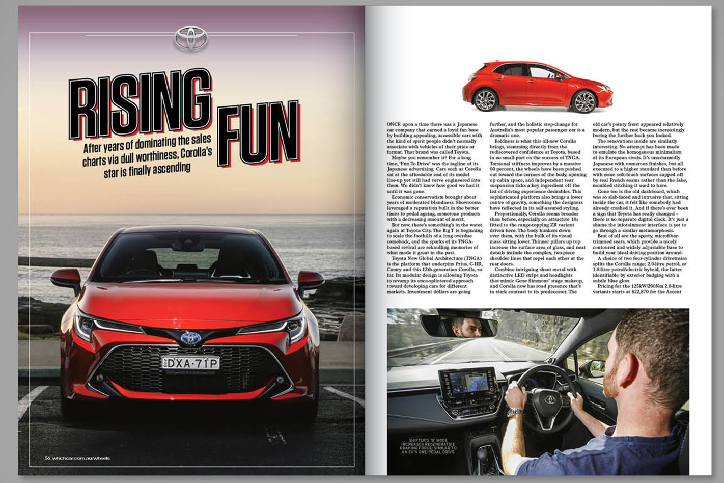 corolla Wheels magazine preview