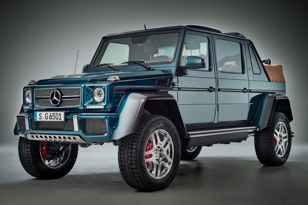 Mercedes-Maybach G650 Landaulet revealed