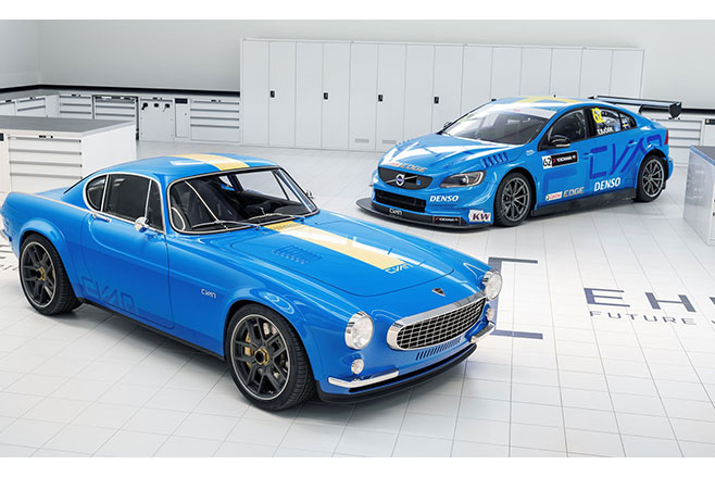 Volvo P1800 Cyan restomod WTC racer