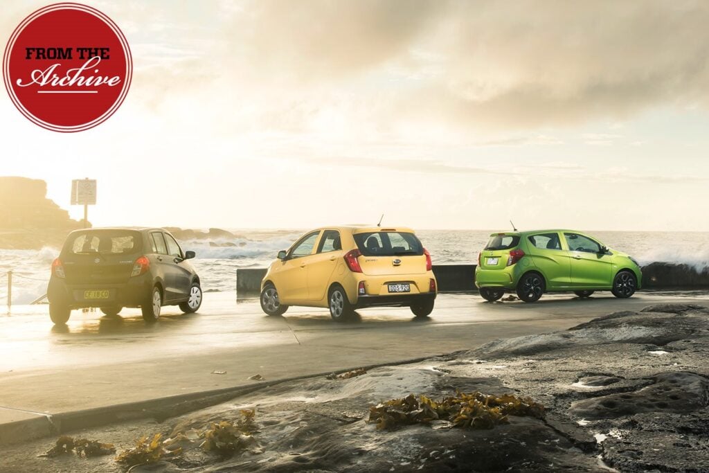 Holden Spark v Kia Picanto v Suzuki Celerio
