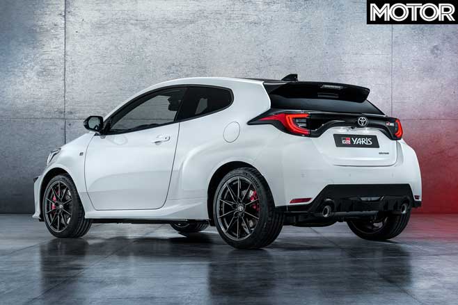 2020 Yaris GR rear