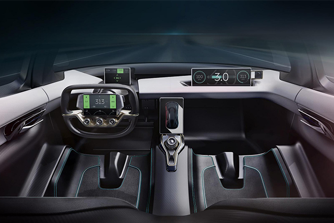2017 Nio EP9 interior