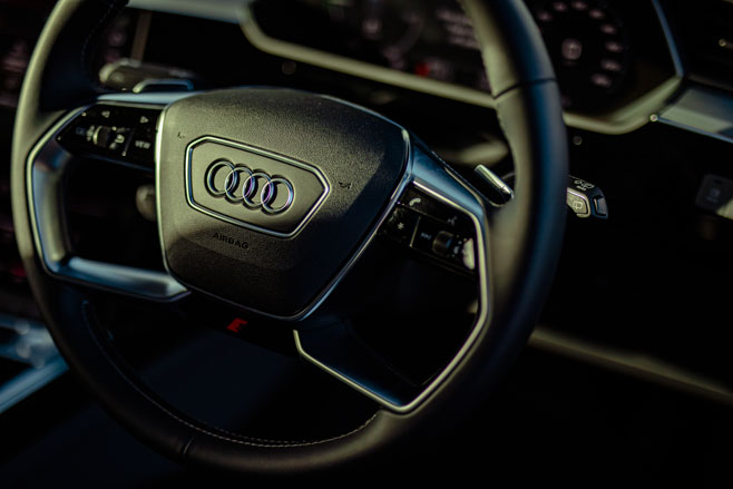 Audi e-tron at Car of the Year 2021