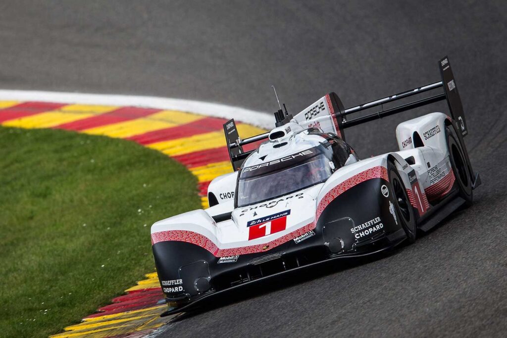 Porsche 919 Hybrid breaks Spa lap