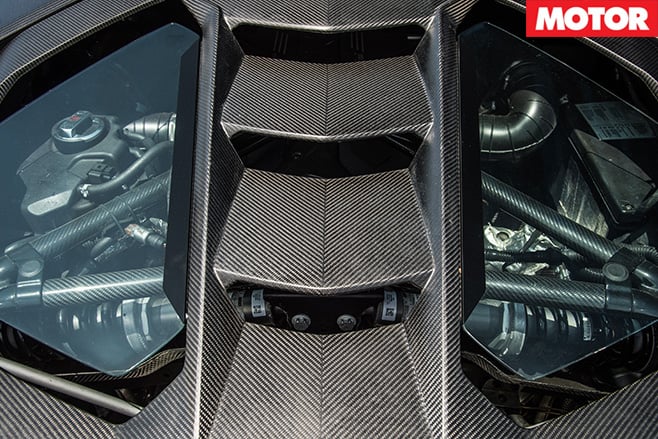 Lamborghini Centenario engine