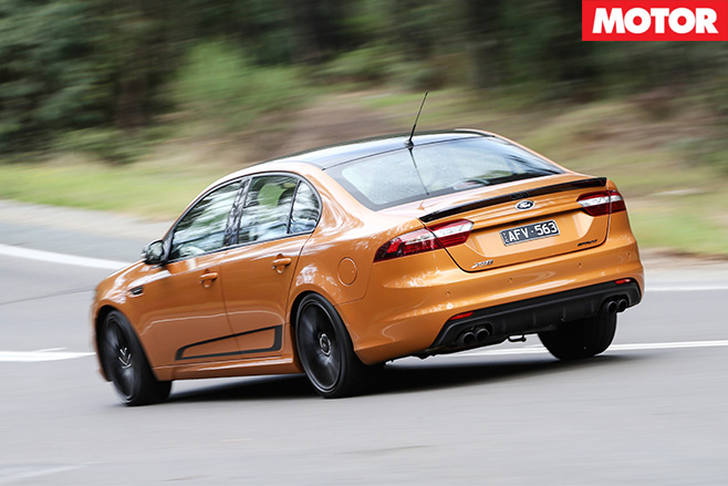 Falcon sprint rear cornering