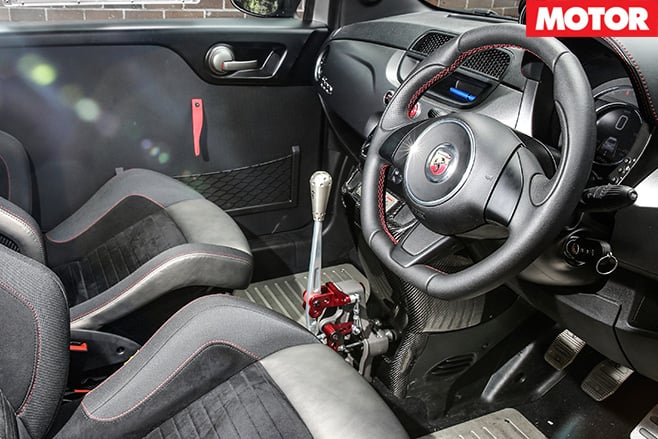 Interior and dogbox