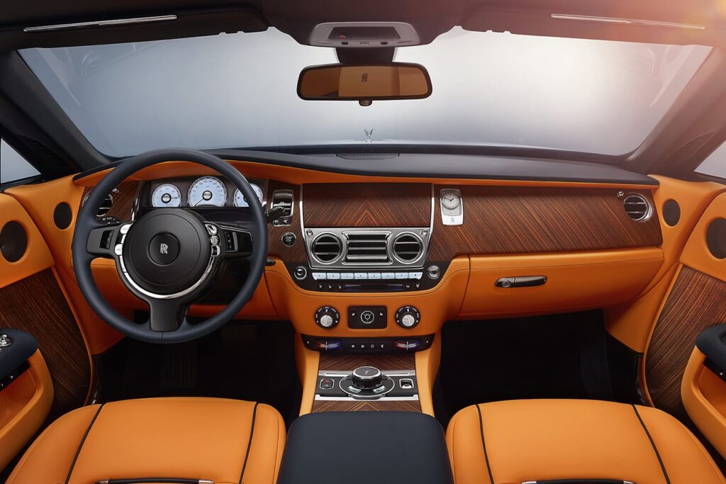 Rolls-Royce dash
