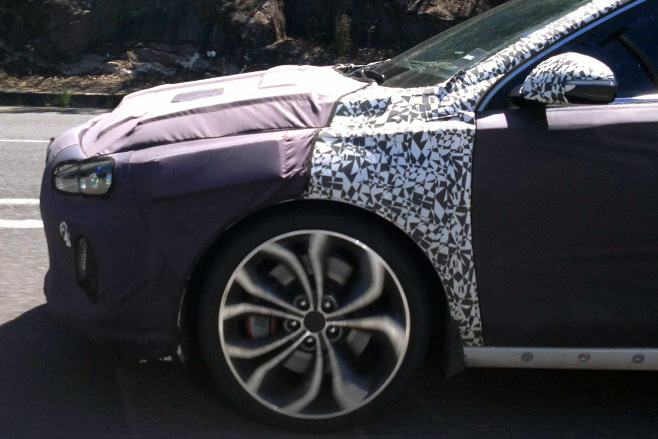 2017 Hyundai i30 N sprung testing in Australia