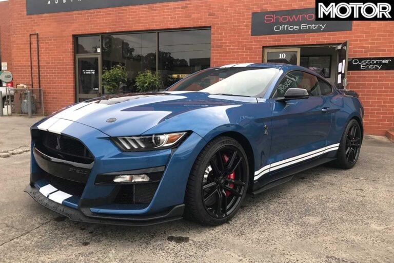 Shelby GT500 right-hand drive