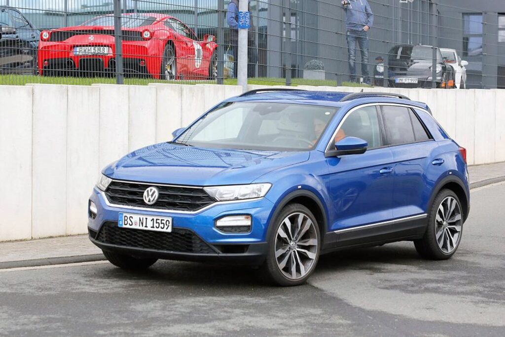 Volkswagen T-Roc R spied in Germany