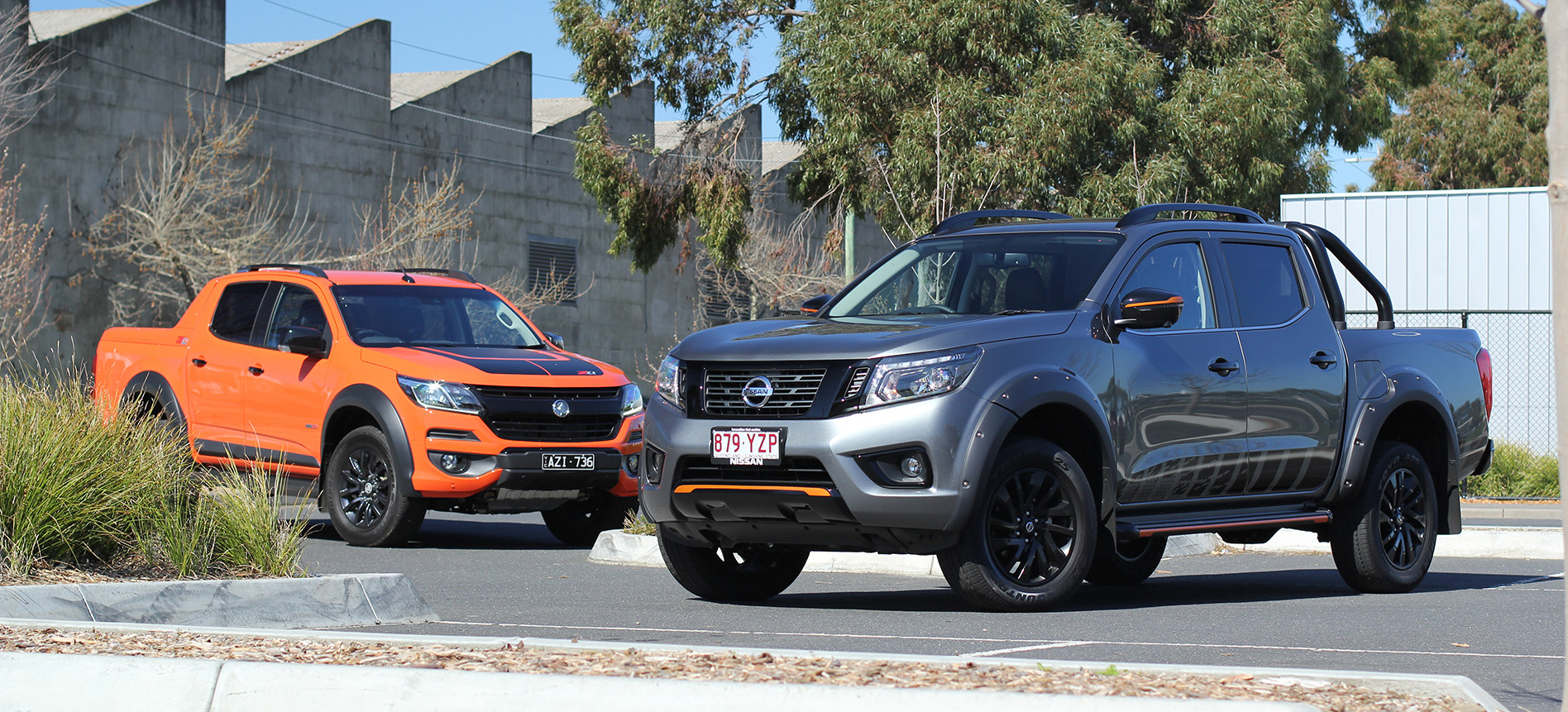 Nissan Navara N-Trek vs Holden Colorado Z71 review