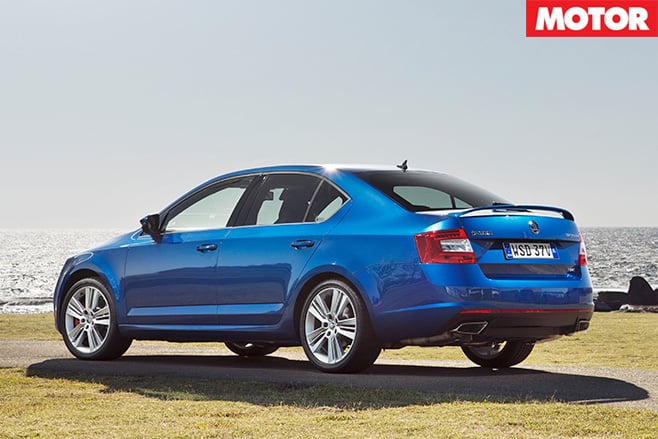 Skoda Octavia RS rear
